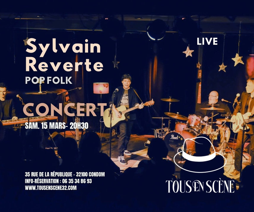 Sylvain Reverte en concert