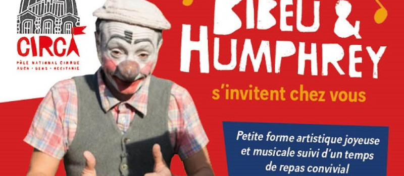 Bibeu et Humphrey s'invitent chez vous en partenariat avec CIRCA !