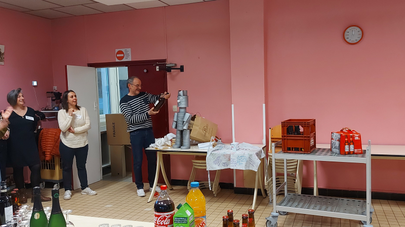 Claude Clemente, une retraite bien méritée après 38 ans de service !