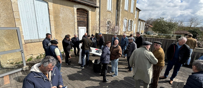 C'est une première, en effet le syndicat des trufficulteurs du Gers s'est réuni à la salle des fêtes de L'Isle-Bouzon..