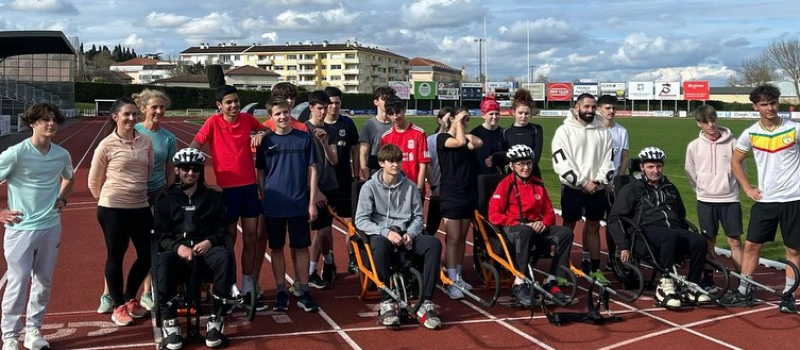 Un partenariat engagé : l’Oratoire, le comité Handisport, Grand R pour participer au souffle du Gers