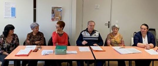 Les responsables du bureau, autour de Georges Clôt, font le point sur la saison 2024.