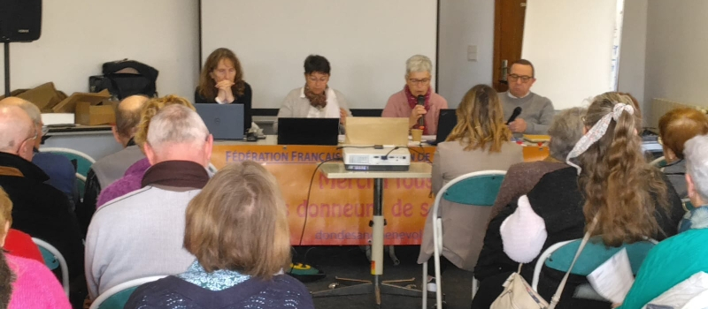 L'objectif 2025 de l'Union Départementale des Associations pour le Don de Sang Bénévole du Gers : mobiliser de nouveaux donneurs et sensibiliser au don du sang