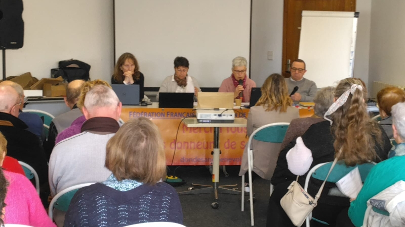 L'objectif 2025 de l'Union Départementale des Associations pour le Don de Sang Bénévole du Gers : mobiliser de nouveaux donneurs et sensibiliser au don du sang