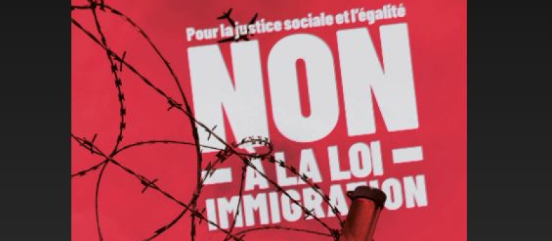 Loi immigration : manifestation contre la loi samedi à 10 heures place de la cathédrale