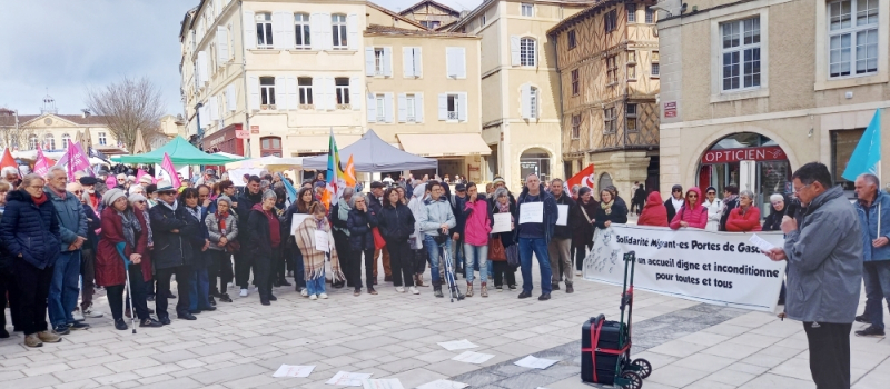 Rassemblement de 150 manifestants pour dénoncer le racisme et pour une égalité des droits