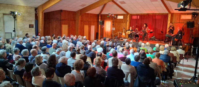 Beau succès pour le spectacle "Dans les pas de Nougaro" !