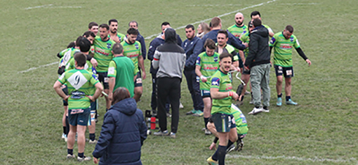 Fin de match de championnat pour le VVA L’XV à Bazet