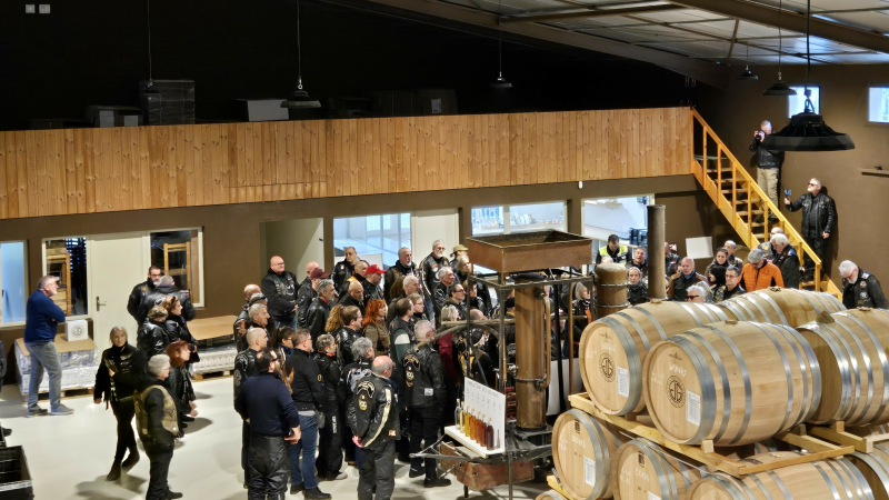 Armagnac Veuve Goudoulin accueille 80 bikers !