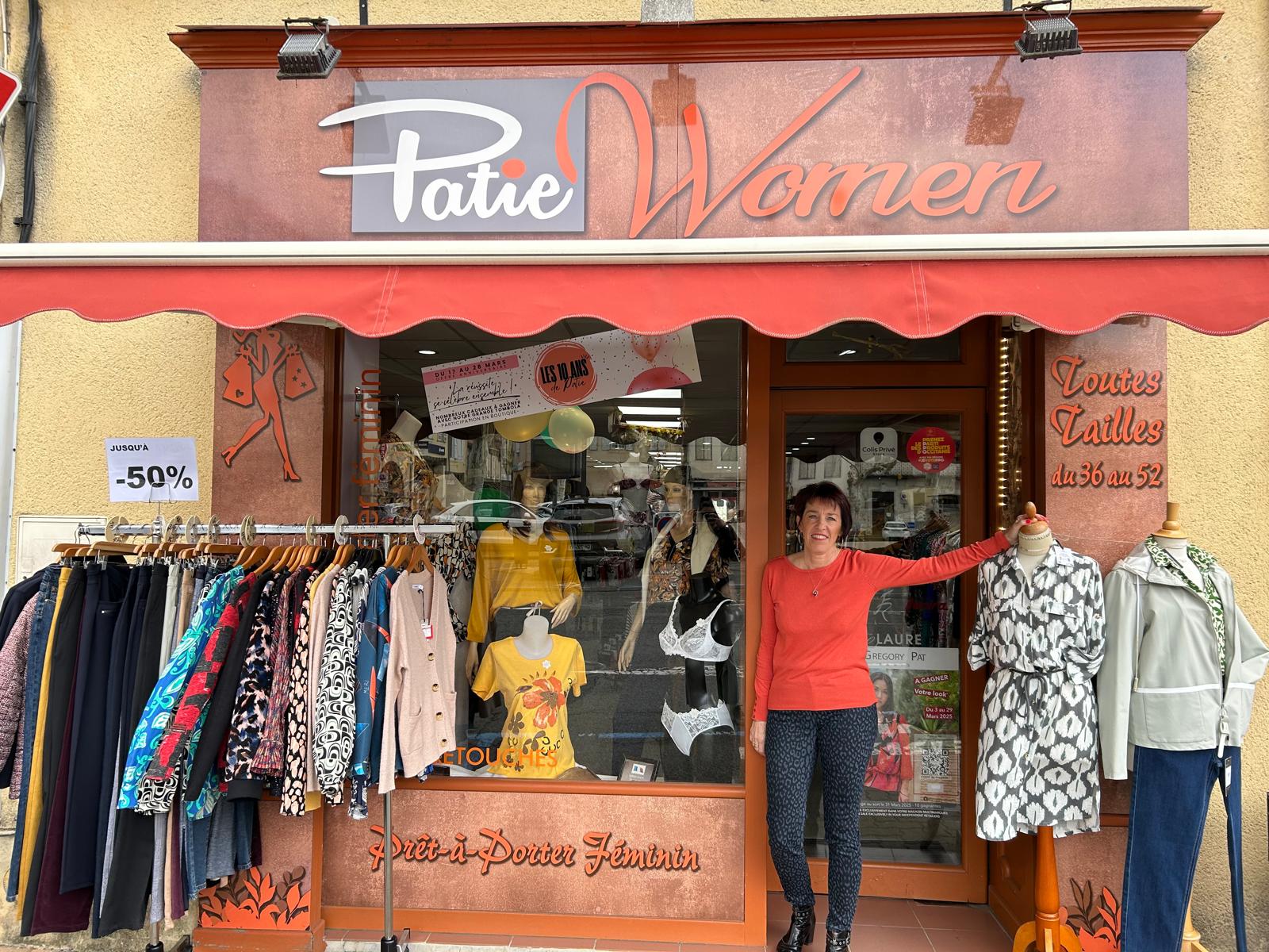 Patie Women : Un Voyage de 10 Ans dans l'Univers du Prêt-à-Porter Féminin