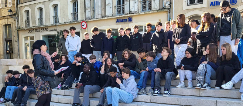Voyage à Oradour-sur-Glane, Bol de riz et orientation en classes de seconde L