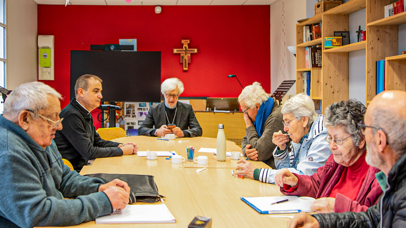 Une visite pastorale autour de Nogaro et d'Aignan: écoute et miséricorde