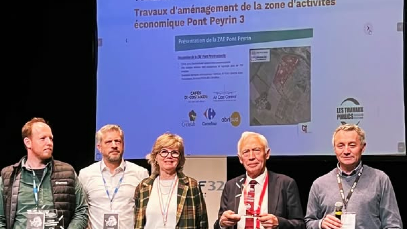 La Communauté de Communes de la Gascogne Toulousaine a été récompensée par le "Prix du développement économique"