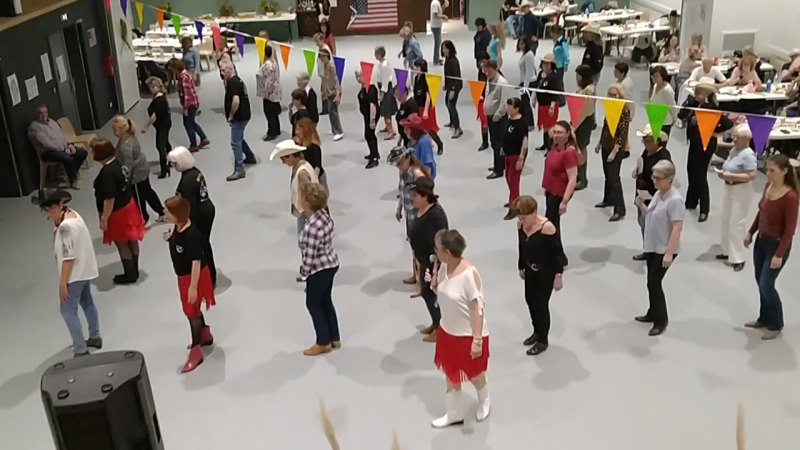 Succès du bal country organisé par l'association Twinkles Star