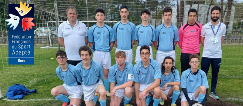 Le CDSA 32 remporte pour la première fois la Coupe Nationale Espoir Para Football