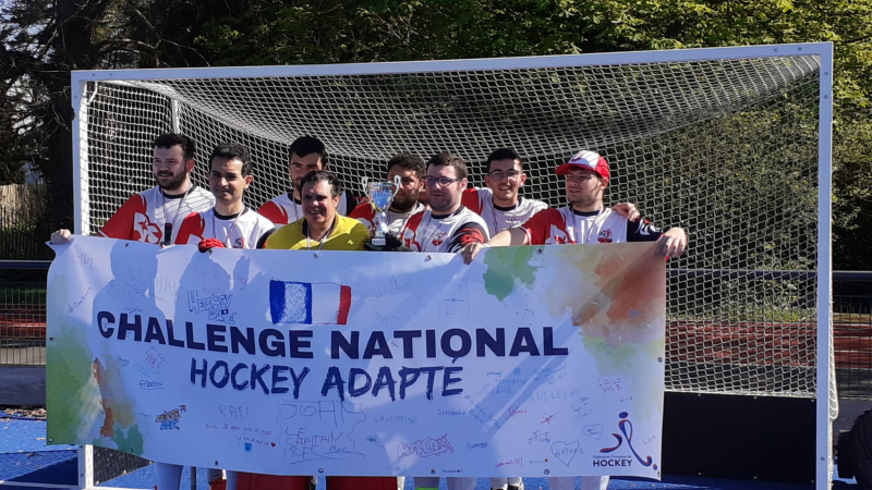 Le Hockey Club Auch, champion de France de Hockey adapté