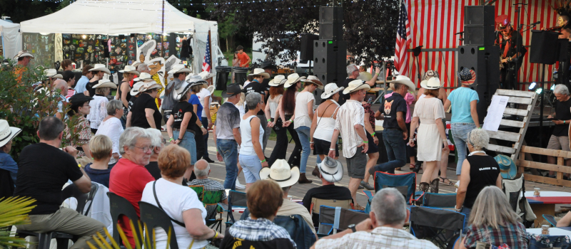 Grand bal country avant le festival !