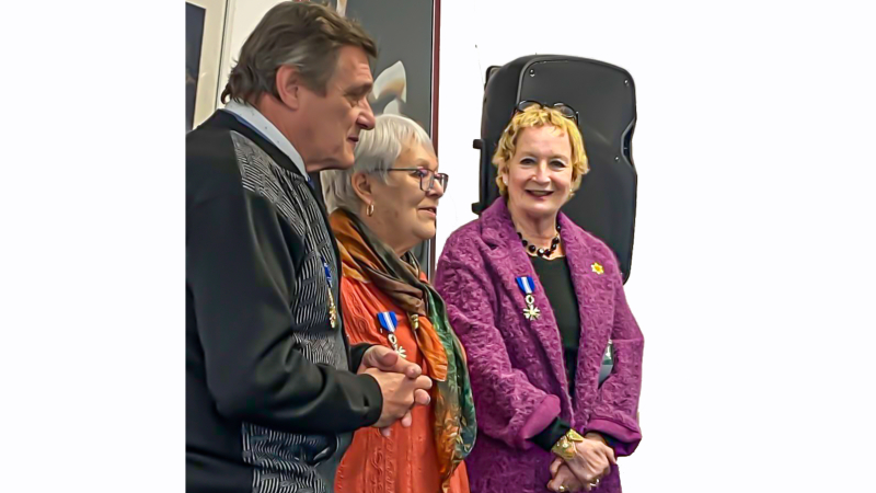 Nogaro: Rolande Delord faite Chevalier du Mérite du sang