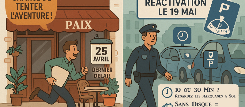 Dernier jour pour candidater au projet "Ça se tente !" et rappel sur la zone bleue