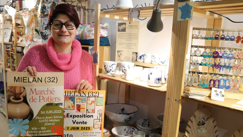 Le marché des potiers de Miélan se tiendra le 1er juin.