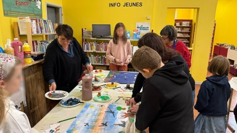 Atelier artistique "Cadavre exquis illustré 2025"