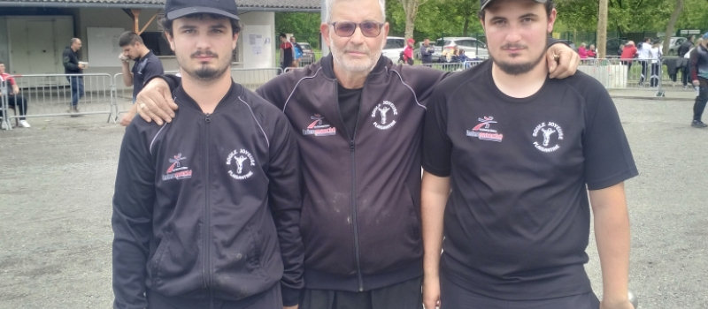 La petite finale revient à la triplette plaisantine