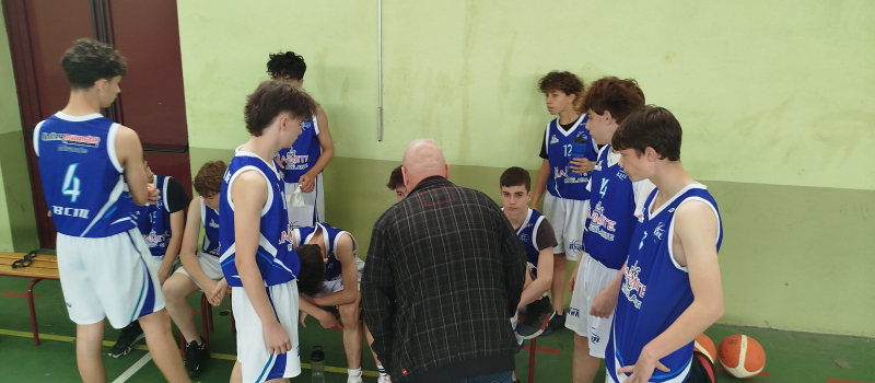 L'équipe masculine U15 du Basket Club du Mirandais en route vers la finale !