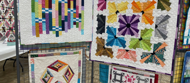 Le patchwork à l’honneur lors d’une exposition haute en couleurs.