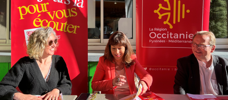 Région Occitanie : à mi-mandat, les élus vont au devant des citoyens