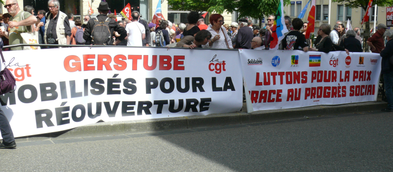 1er mai : les manifestants solidaires de Gerstube et redoutent les coupes budgétaire de la Culture