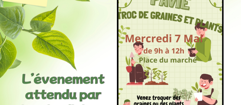 Troc  de graines et plants