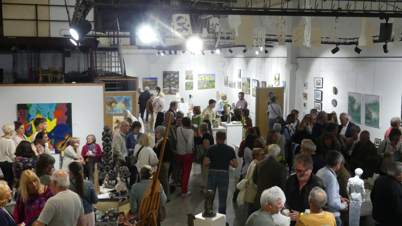 Vernissage Atelier des berges du Gers: 9 mai 2025 des œuvres de 9 artistes européens