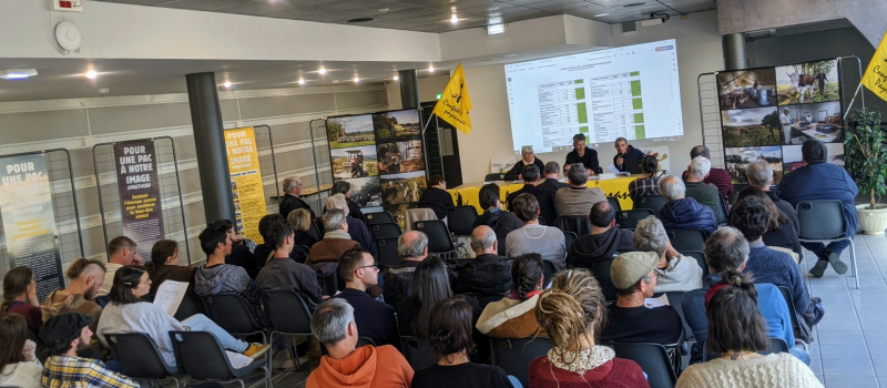 Élection du nouveau bureau de la Confédération paysanne du Gers