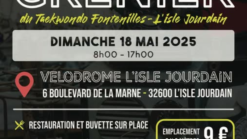 Vide greniers  dimanche18 mai