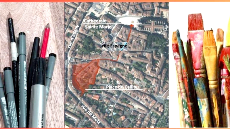Résultat du concours de dessin " Je peins je dessine mon patrimoine depuis le  Caillou "