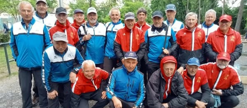 Magnifique parcours  de l'équipe de pétanque