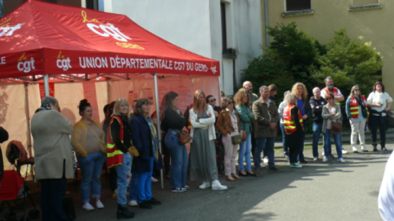 Lundi 26 mai à 13 h 30,  le syndicat CGT du CHS se rend au Conseil Départemental