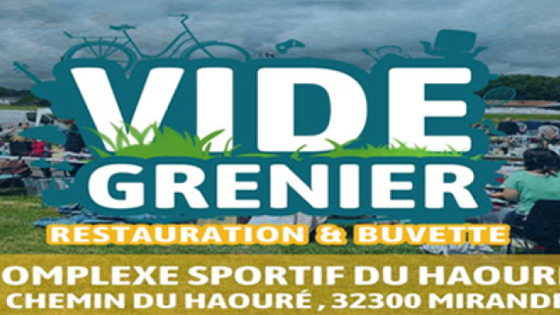 Le vide grenier du FCM