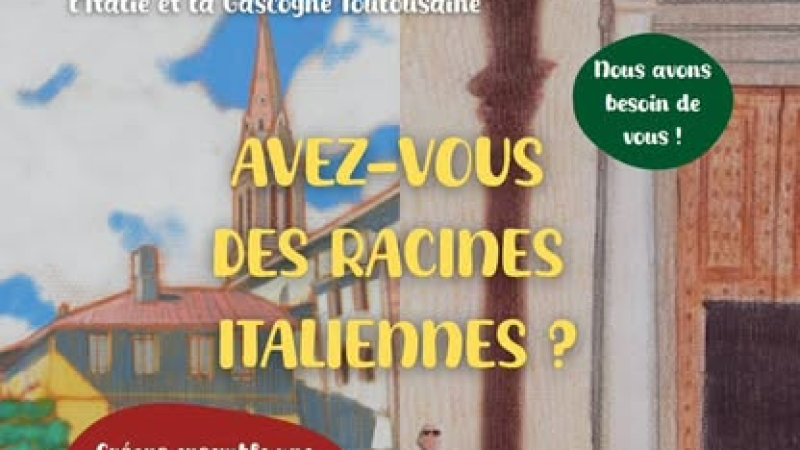 Lien entre la Gascogne Toulousaine et l'Italie.