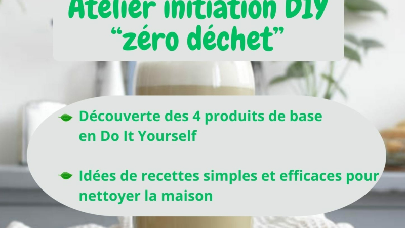 Atelier zéro déchet à Mauvezin au bar associatif "L'Ouverture" – 14 juin