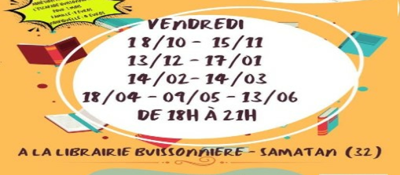 Venez fêter la fin de l'année ce vendredi