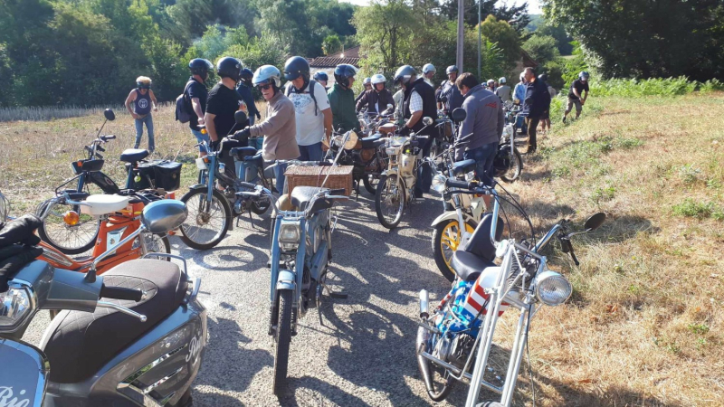 Dixième anniversaire des 50 km en mobylette !