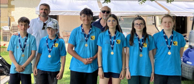 Une première réussie pour le championnat départemental UNSS de golf à Masseube
