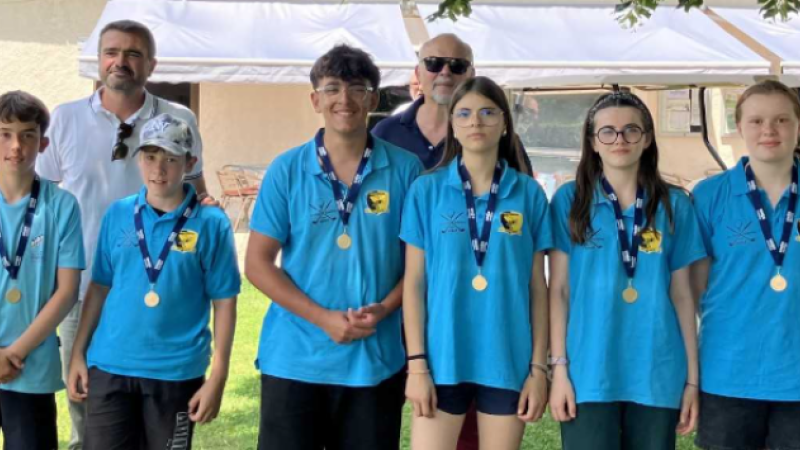Une première réussie pour le championnat départemental UNSS de golf à Masseube