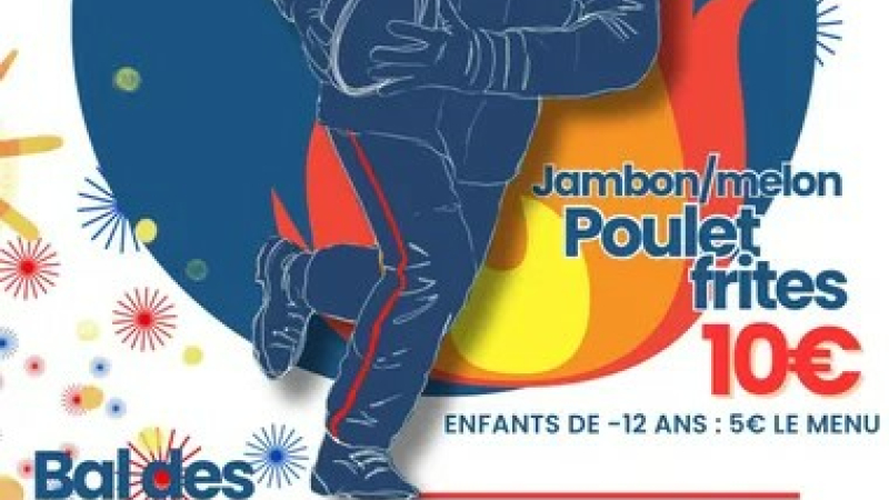 Repas et bal des pompiers