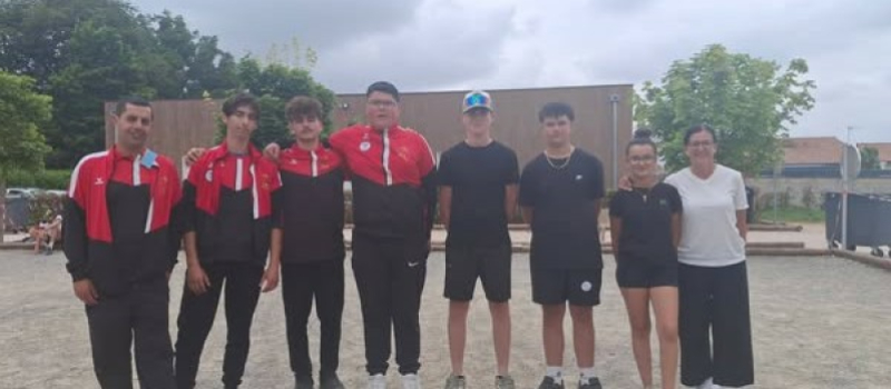 Pétanque :  premier tournoi régional jeunes de Miremont