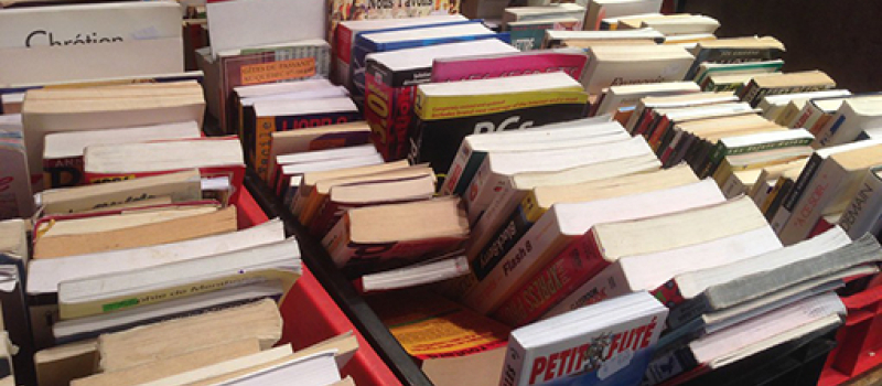 Foire à la brocante et aux livres