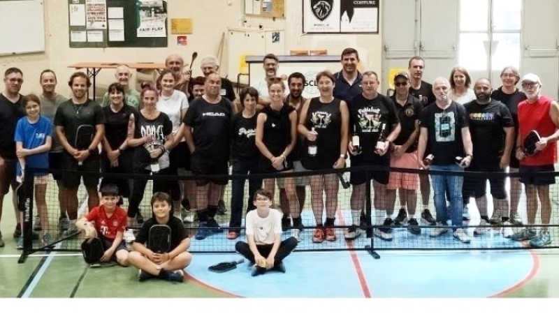 Le Tennis Club Risclois (TCR) a a organsé son 1er tournoi de Pickleball