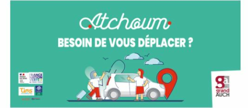 Besoin de vous déplacer ? Atchoum est une solution de trajet solidaire et de covoiturage