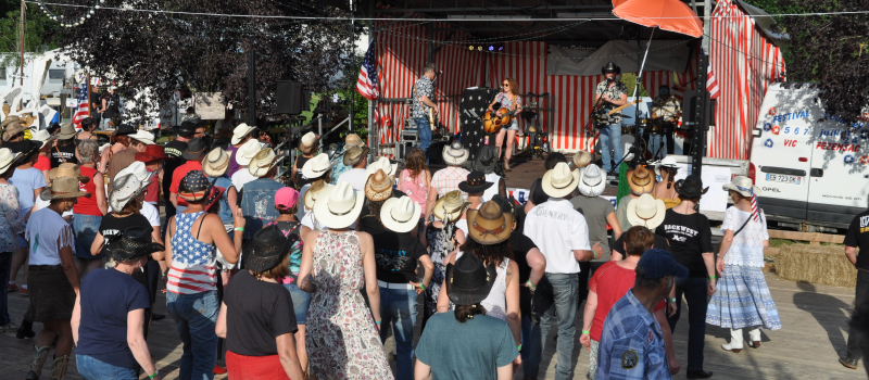 Le festival de country vicois, c'est ce week-end  !